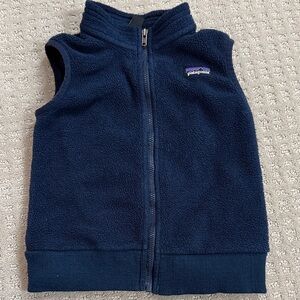 Patagonia Navy Blue Fleece Vest